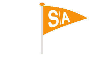 successacademy school yay orange flag Sticker