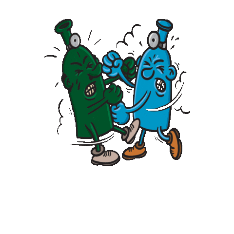 drdrank fight drunk drank theolifants Sticker