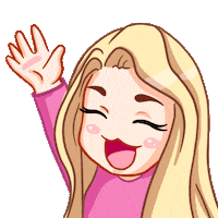 Wave Smile Sticker by Ellienka
