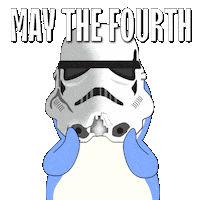 May Star Wars Sticker by Pudgy Penguins