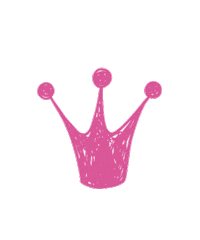queen hat Sticker