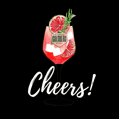 Cheers Drinks GIF by GOLDBERG & SONS