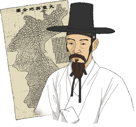 Korea Map Sticker by vank