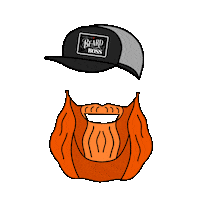 RemingtonBeardBoss beard mustache moustache beards Sticker