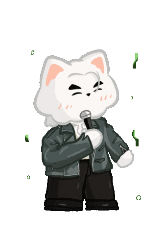 JulieAite giphyupload mile samoyed mumu Sticker