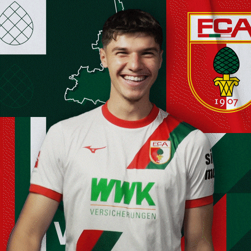 Happy Football GIF by FC Augsburg 1907