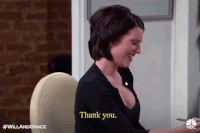 willandgrace nbc thank you will and grace GIF
