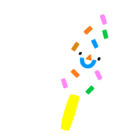 Happy Party Sticker by Halcyon Nights