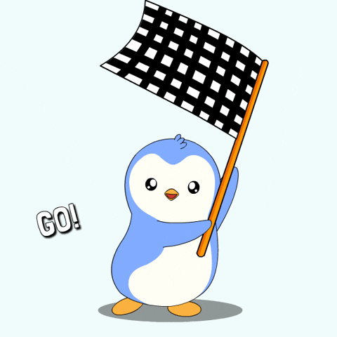 Lets Go GIF by Pudgy Penguins