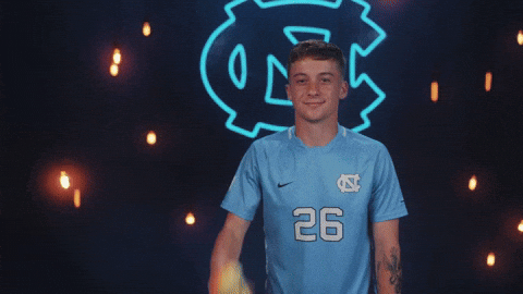University Of North Carolina Soccer GIF by UNC Tar Heels