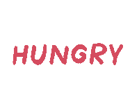 Hungry Rawfood Sticker by realdogbox