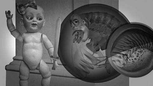 colinraff giphyupload art weird creepy GIF