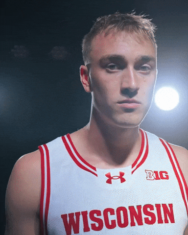 Badgers Basketball GIF by Wisconsin Badgers