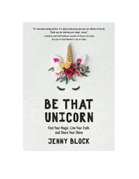 bethatunicorn jenny block be that unicorn Sticker
