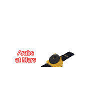 Mars Mission Hope Sticker by Info Shymkent