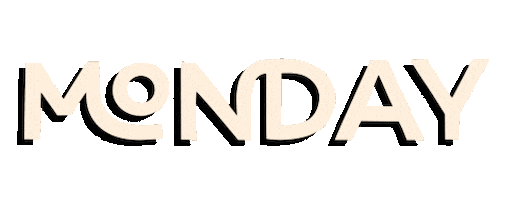 Days Of The Week Monday Sticker