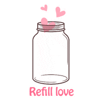 Refill Sticker by Dafne Reyna