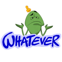 Sticker Whatever Sticker by Afternoon films