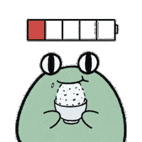 kaeruuu98 animal eating eat frog Sticker