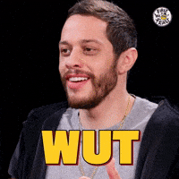 Pete Davidson What GIF by First We Feast
