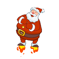 Merry Christmas Fun Sticker by Om Nom