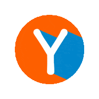 Orange Abc Sticker