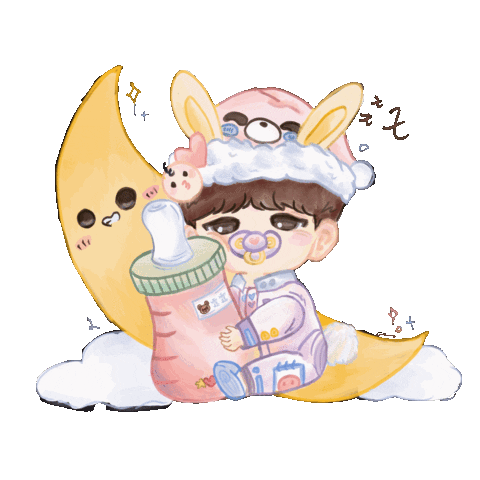 Anson Sleeping Sticker