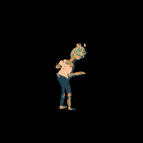 donnargh horror scary zombie hand drawn GIF