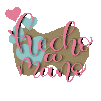 Hecho A Mano Sticker