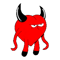 Heart Love Sticker by Omer Studios