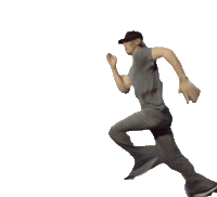 Matt Smith Running Sticker by Sony Pictures