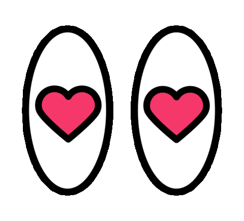 Eyes Love Sticker