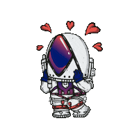 Evolucional in love astronaut astronauta apaixonado Sticker