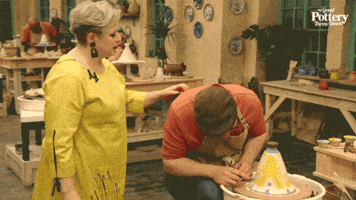 Bill Scratching GIF by The Great Pottery Throw Down