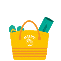 Must Drink To Go Sticker by Malibu Rum