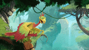 Flying T-Rex GIF by Gigantosaurus