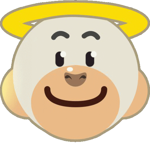 Happy Angel Sticker by Owlient