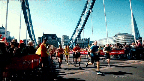 london marathon running GIF by Virgin Money London Marathon