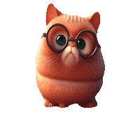 Cat Read Sticker by Anne Horel