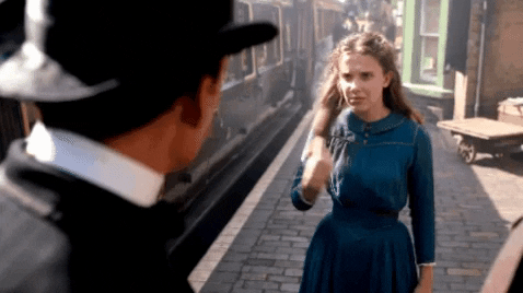 FebreTeen giphygifmaker enola holmes GIF