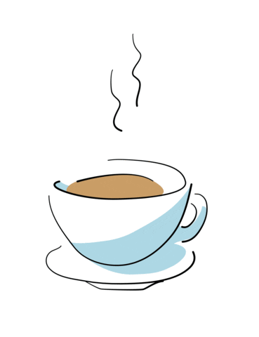 MsSlow giphyupload coffee drink tea Sticker