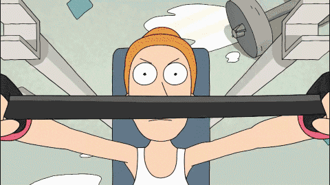 rick and morty summer GIF