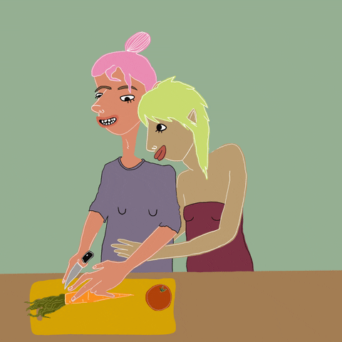 slugrat art illustration hungry cooking GIF