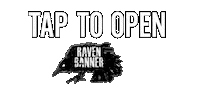 Tap Raven Banner Sticker by Raven Banner Entertainment