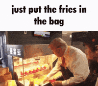 Trump Fries GIF