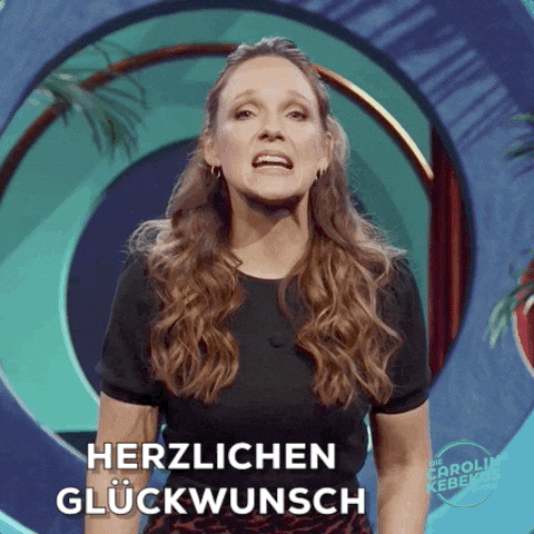 Glückwunsch Alles Gute GIF by Die Carolin Kebekus Show