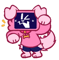 Furry Oc Dancing Sticker