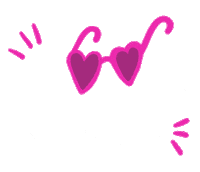 casesbywf summer spectacles phone case wallflower Sticker