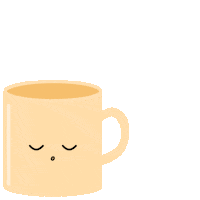 tired rise and shine Sticker