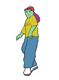 Dance 踊る Sticker